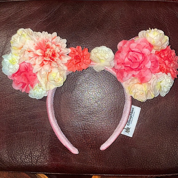 Authentic Disney Parks Floral Crown Headband - Picture 1 of 5